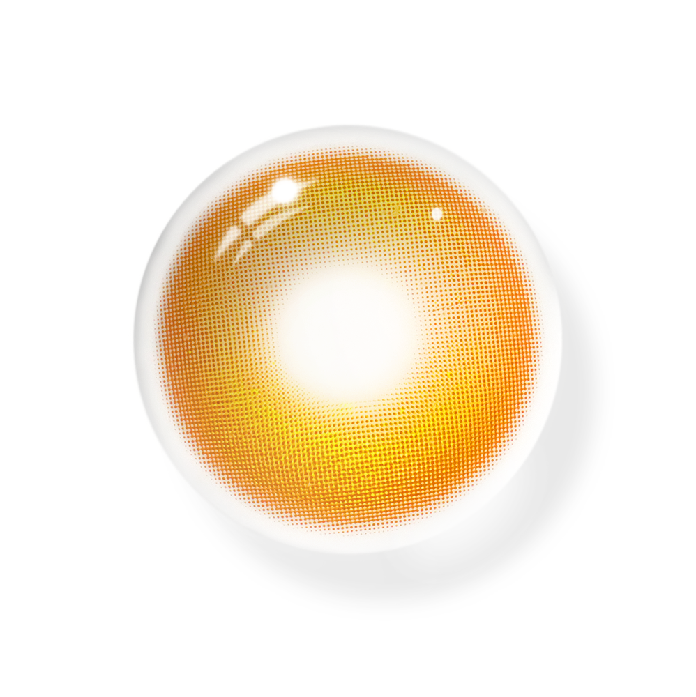 Cosplay Abyss Gold Coloured Contact Lenses